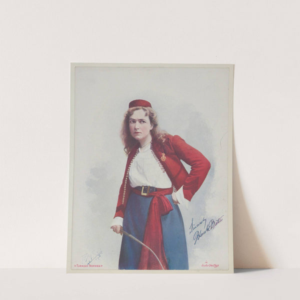 Blanche Bates in Under Two Flags (1900) by Frederick Moladore Spiegle