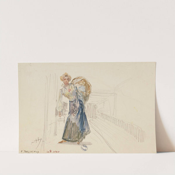 Blanchisseuse by Frédéric Houbron