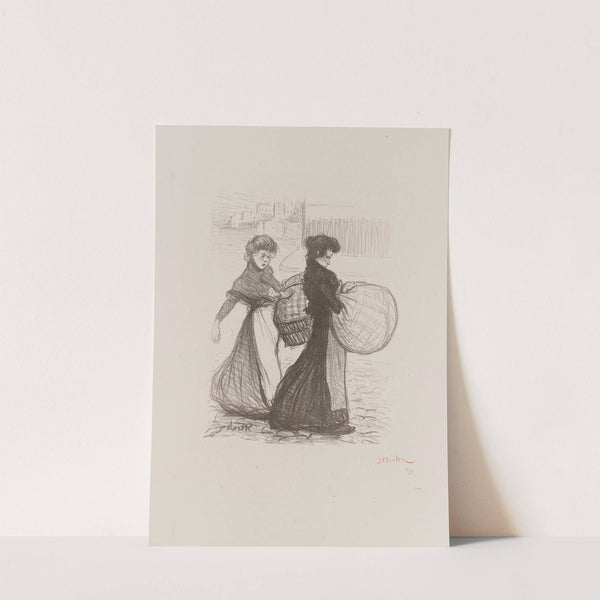 Blanchisseuses (1896) by Théophile Alexandre Steinlen