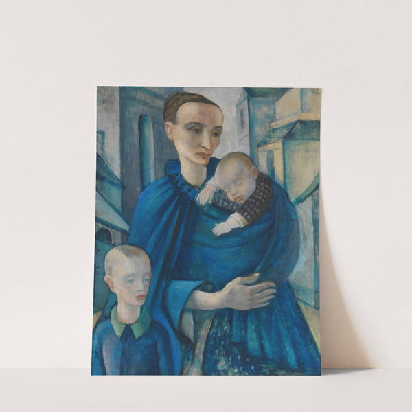 Blaue Frau by Anita Rée