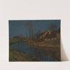 Blauer Märztag by Adolf Luntz
