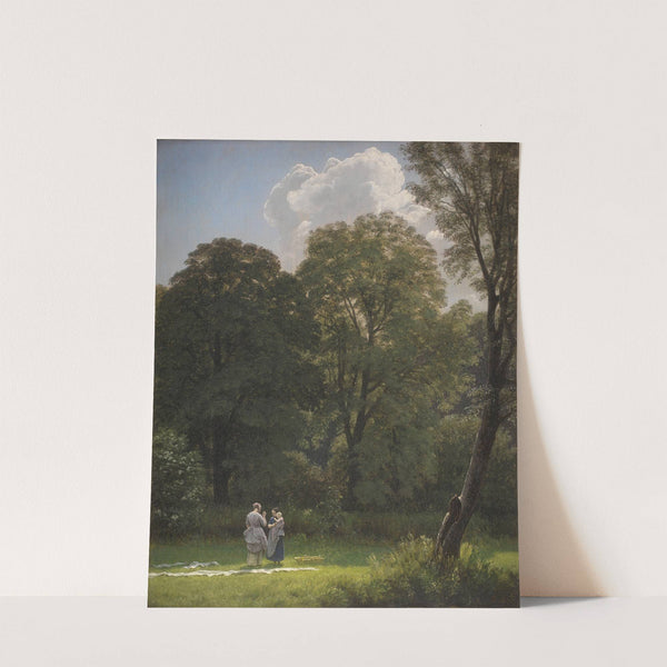 Bleaching Linen in a Clearing by P. C. Skovgaard