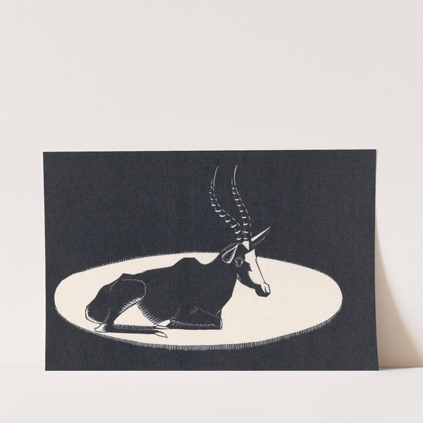 Blesbok by Samuel Jessurun de Mesquita