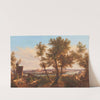 Blick auf Avignon by Anton Castell