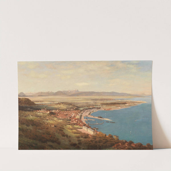 Blick auf Bregenz am Bodensee by Paul Heitinger