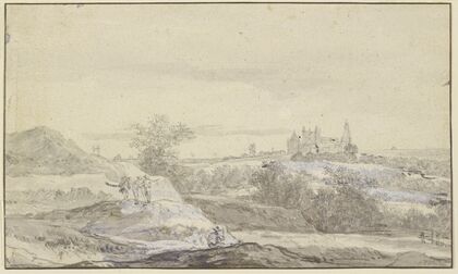 Blick auf Burg Bentheim