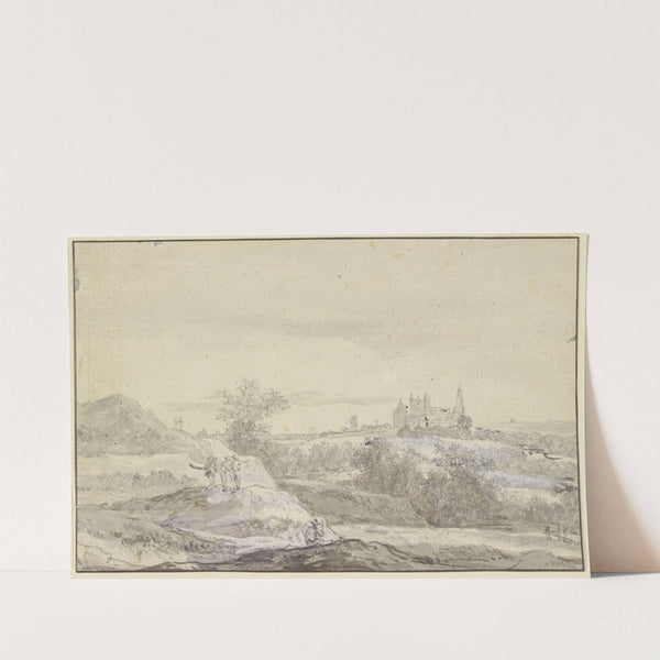 Blick auf Burg Bentheim by Jacob van Ruisdael