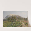 Blick auf den Dobratsch by Emil Barbarini