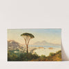 Blick auf die Bucht von Neapel by Albert Zimmermann