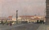 Blick auf die Hofburg vom Kunsthistorischen Museum (1914)
