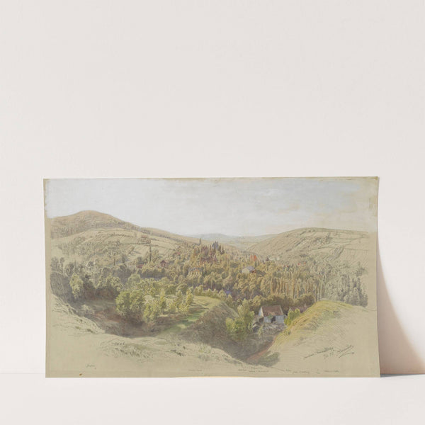 Blick auf Dornbach und Neuwaldegg (1913) by Anton Hlavacek