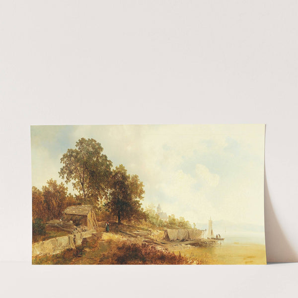 Blick auf Frauenchiemsee by Josef Thoma