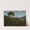 Blick auf Heidelberg und das Heidelberger Schloss (1835) by Christian Philipp Köster