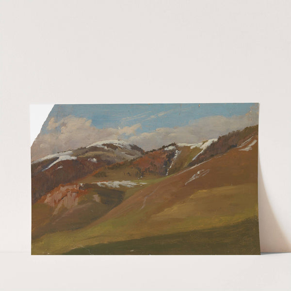 Blick auf Herzogenhorn und Kaiserberg by Eugen Bracht