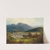 Blick auf Ischl und die Kaiservilla by Ferdinand Lepie