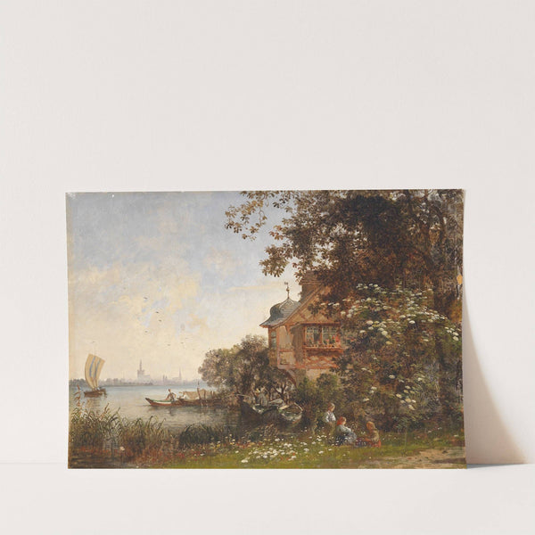 Blick auf Konstanz by Karl Weysser