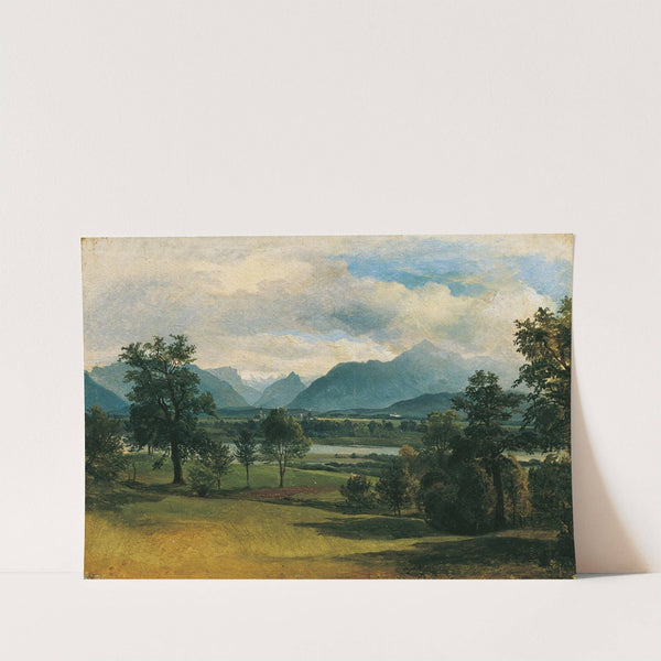 Blick auf Liefering (1830) by Friedrich August Matthias Gauermann