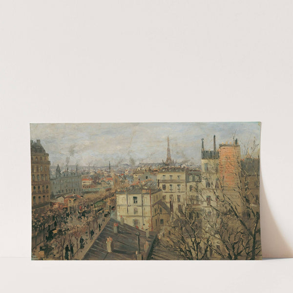 Blick Auf Paris (1890) by Theodor Von Hörmann