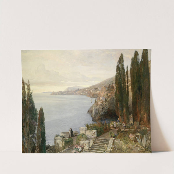Blick auf Ragusa by Emil Jakob Schindler