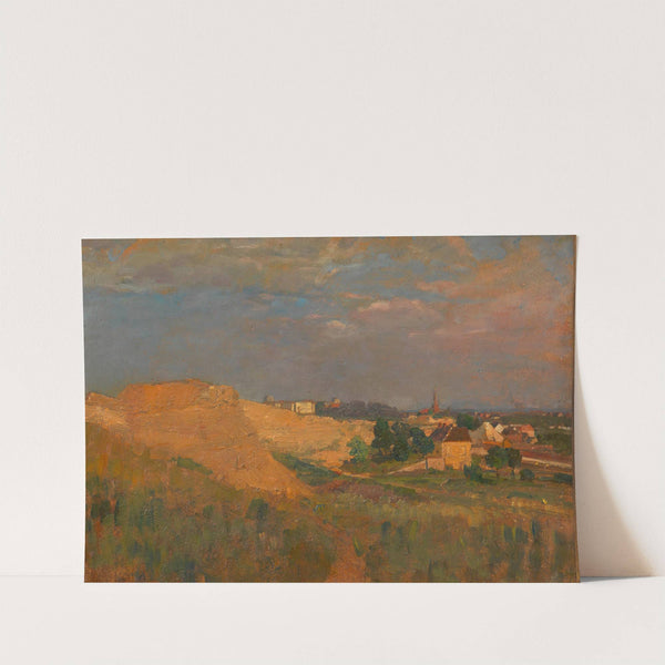 Blick auf Wien von der Türkenschanze (1911) by Tina Blau