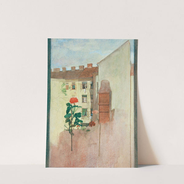 Blick aus dem Fenster by Josef Wawra