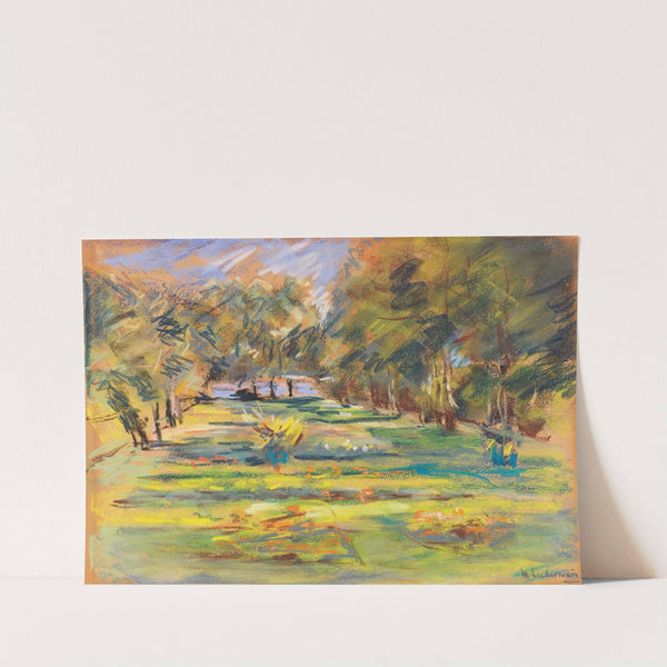 Blick in den Wannseegarten (1920) by Max Liebermann