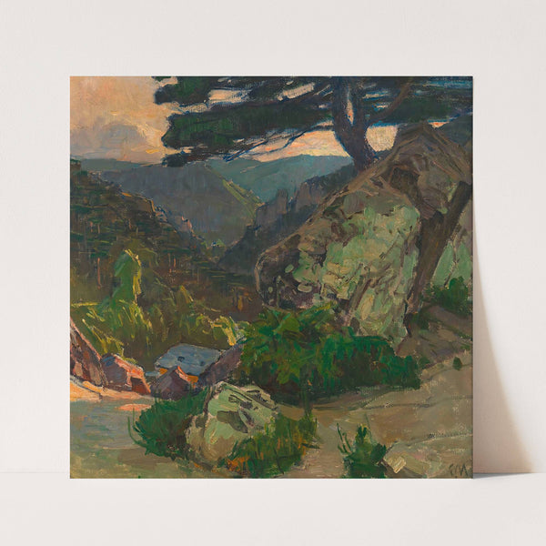 Blick in die Klausen bei Mödling (1942) by Carl Moll