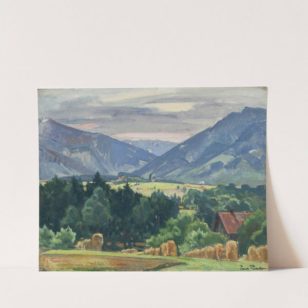 Blick ins Aschauer Tal by Paul Roloff