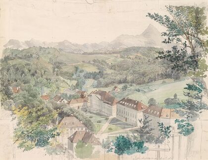 Blick über Bad Rohitsch-Sauerbrunn