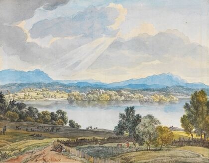 Blick über den Staffelsee