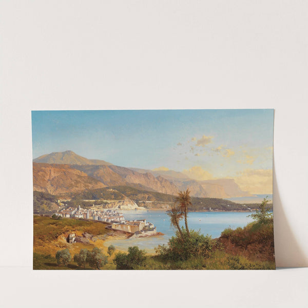 Blick Über Die Bucht Von Villefranche-Sur-Mer by Albert Zimmermann
