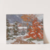 Blick vom Atelier (Frühwinter) by Carl O'Lynch of Town