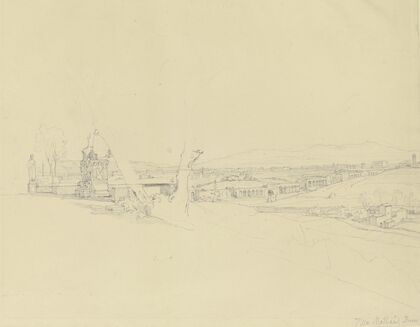 Blick von der Villa Celimontana