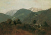 Blick von Scheuchenstein zum Gauermannhof mit Schneeberg im Hintergrund (1835)