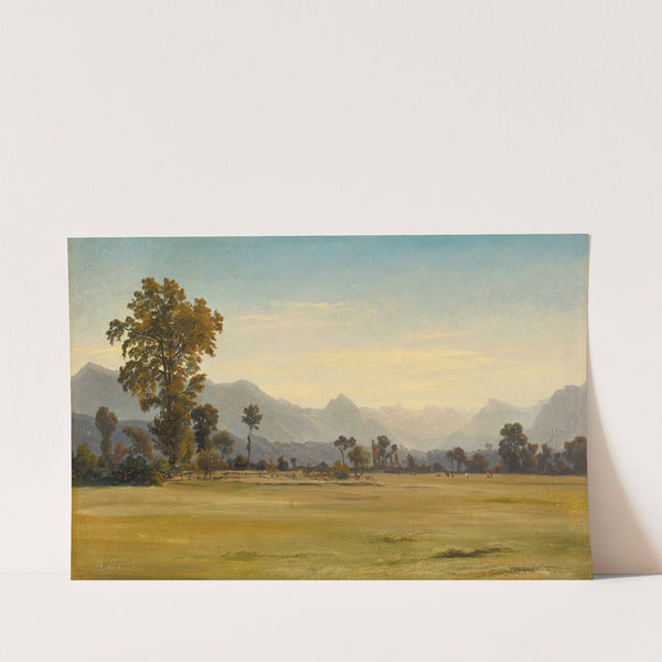 Blick Von Schönbühl Auf Den Vitznauerstock by Robert Zünd