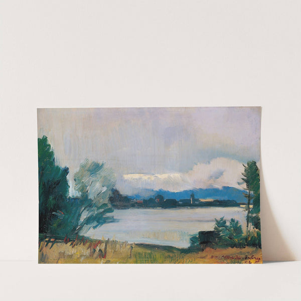 Blick zur Fraueninsel (1923) by Hiasl Maier-Erding