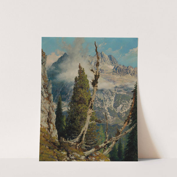 Blick zur Hohen Tatra Rysy by Konrad Petrides