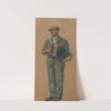 Blind accordion player (1940) by Josef Engelhart