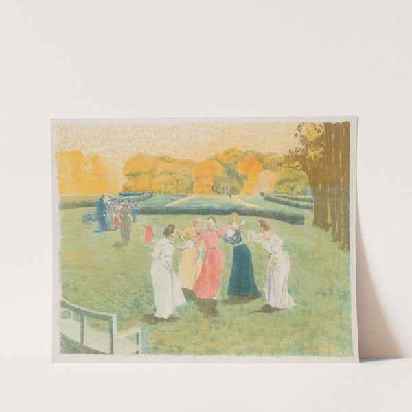 Blind Man’s Bluff (1897) by Alexandre Lunois