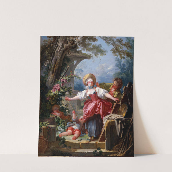 Blind-Man’s Buff by Jean-Honoré Fragonard
