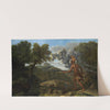 Blind Orion Searching For The Rising Sun by Nicolas Poussin