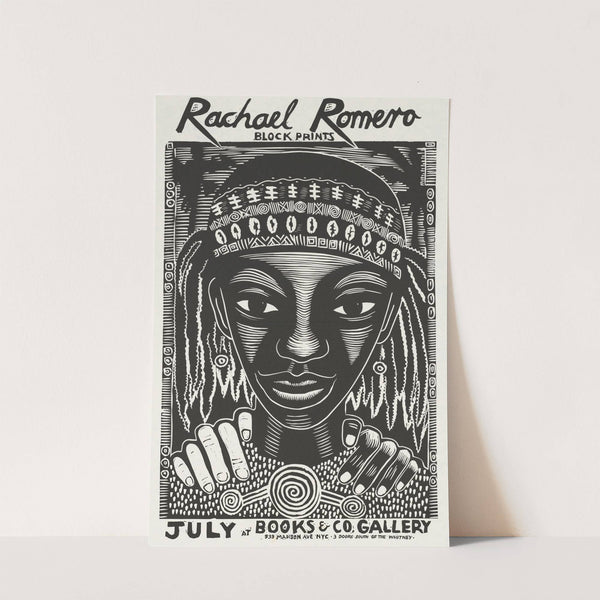 Block prints by Rachael Romero