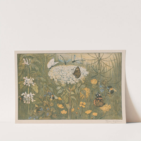 Bloemen en vlinders by Theo van Hoytema