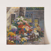 Bloemenmarkt in Menton (Côte d’Azur) (1928) by Anna De Weert