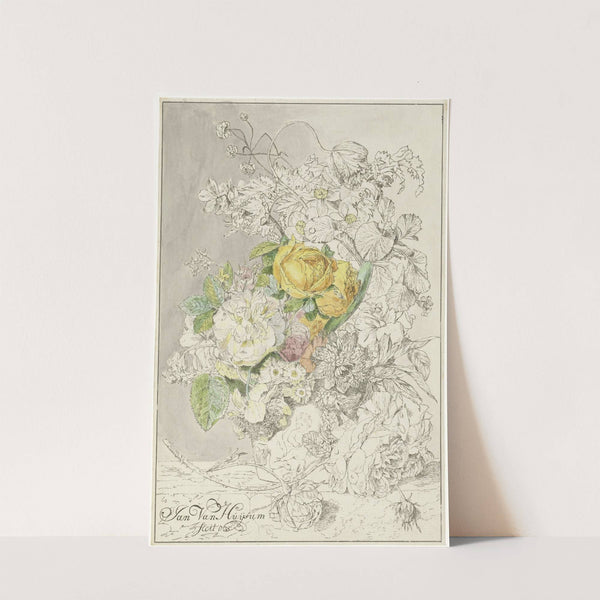 Bloemstuk by Cornelis Ploos van Amstel