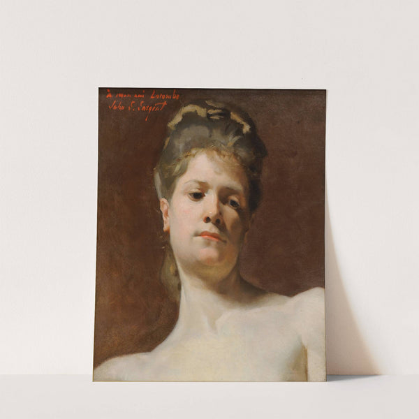 Blonde model by John Singer Sargent