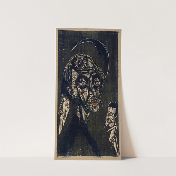 Blonder Maler Stirner (1919) by Ernst Ludwig Kirchner