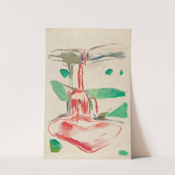 Blood Waterfall (1915–16) by Edvard Munch