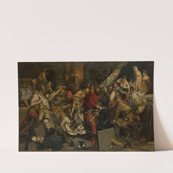 Bloody feast of Count Gero by Jan Czesław Moniuszko
