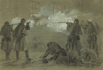 Bloody fight at Occoquan, Va.